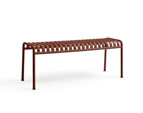 Palissade Bench, iron red