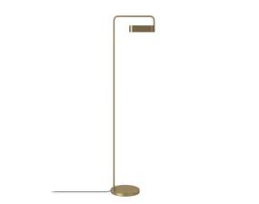 Scribe Floor Lamp, matt antique brass