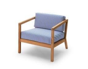 Virkelyst Chair, sea blue stripe