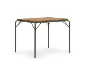 Vig Table 90 x 80 cm Robinia, dark green