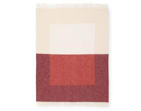 Echo Throw Blanket, red