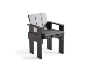 Crate Dining Chair Seat Cushion, anthracite