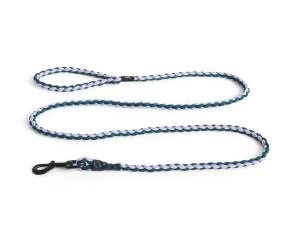 Dogs Leash Braided, lavender/green