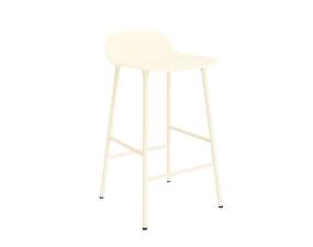 Form Bar Chair 65 cm Steel, cream