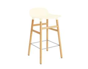 Form Bar Chair 65 cm Oak, cream