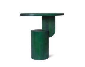 Insert Side Table, myrtle green stained