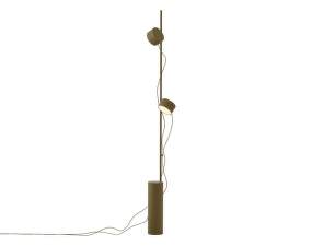 Post Floor Lamp, brown green