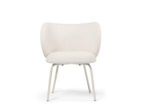 Rico Dining Chair Nordic Bouclé, off-white/cashmere