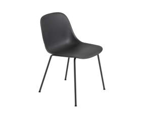 Fiber Side Chair Tube Base, black