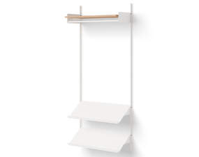 Wardrobe Shelf 1, oak/white