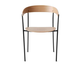 Missing Armchair, lacquered oak
