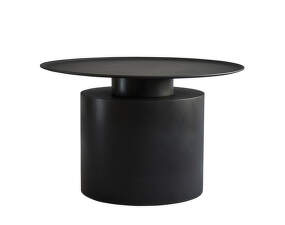 Pillar Table Low, burned black