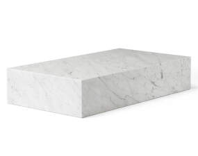 Plinth Lounge Table Grand, Carrara