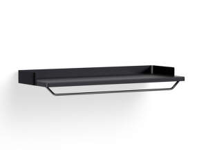 Pier System Shelf with Hanger, black