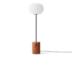 JWDA Floor Lamp, red travertine