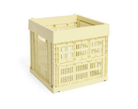 Colour Crate Cube, light yellow