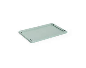 Colour Crate Lid Plastic Small, sage green