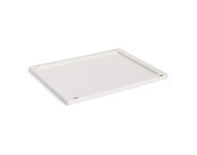 Colour Crate Lid Plastic Medium, off-white