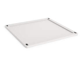 Colour Crate Lid Plastic Large Square, off-white