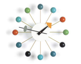Ball Clock, multicolor