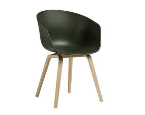 AAC 22 Chair Oak Veneer, green