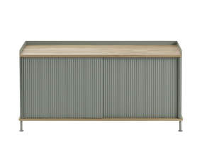 Enfold Sideboard 124x63, oak/dusty green