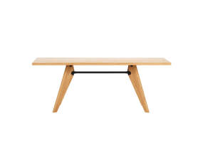 Table S.A.M. Bois 200 cm, natural solid oak