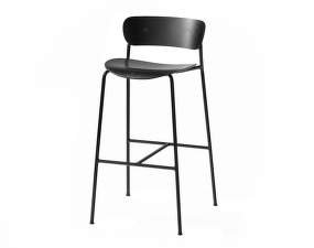 Pavilion AV9 Bar Chair 75 cm, black oak