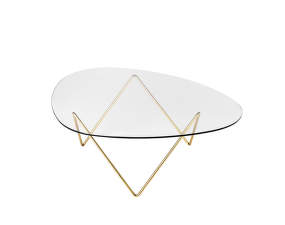 Pedrera Coffee Table, brass