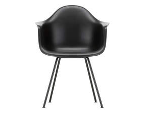 Eames Plastic Armchair DAX, deep black
