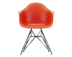 Eames Plastic Armchair DAR, poppy red