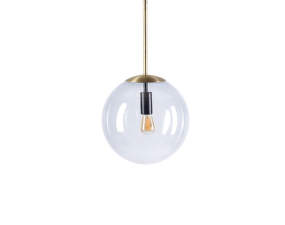 Orb Pendant Ø25, matt antique brass