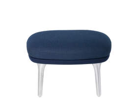 Ro JH11 Footstool, dark blue