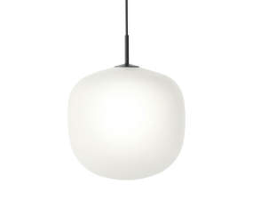 Rime Pendant Lamp Ø37, opal/black