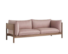 Arbour 3-seater Sofa, oiled walnut / Re-Wool 648