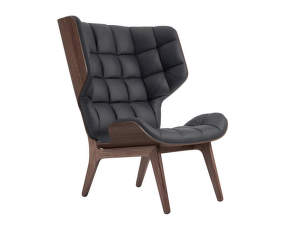 Mammoth Chair, dark smoked oak / Dunes Leather - Anthracite 21003