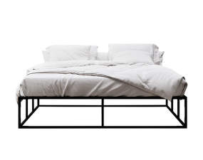 Nichba Bed Frame 180x200 cm, black