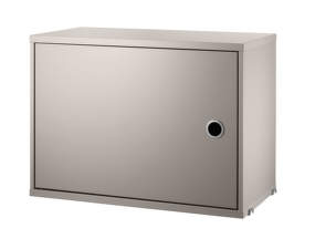 String Cabinet with Swing Door, beige