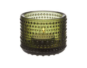 Kastehelmi Tealight Candleholder, moss green
