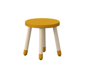 Dots Kids Stool, mustard