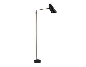 Birdy Swing Floor Lamp, black/brass