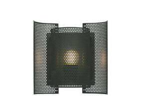 Butterfly Perforated Wall Lamp, dark green