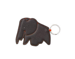 Elephant Key Ring, chocolate