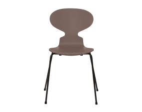 Ant 3101 Chair Lacquered, black/deep clay