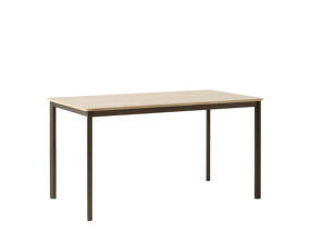 Drip HW58 Table, bronzed/oak