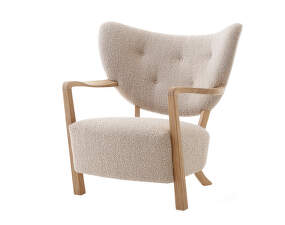 Wulff ATD2 Lounge Chair, oak / Karakorum 003