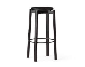 Passage Bar Stool, dark stained oak