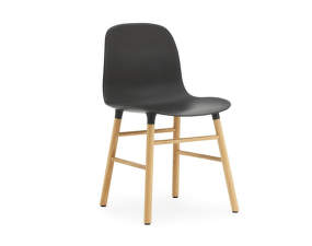 Form Chair Oak, black