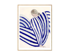 Blue Stripe At Concorde Poster 50x70