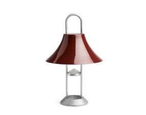 Mousqueton Portable Lamp, iron red